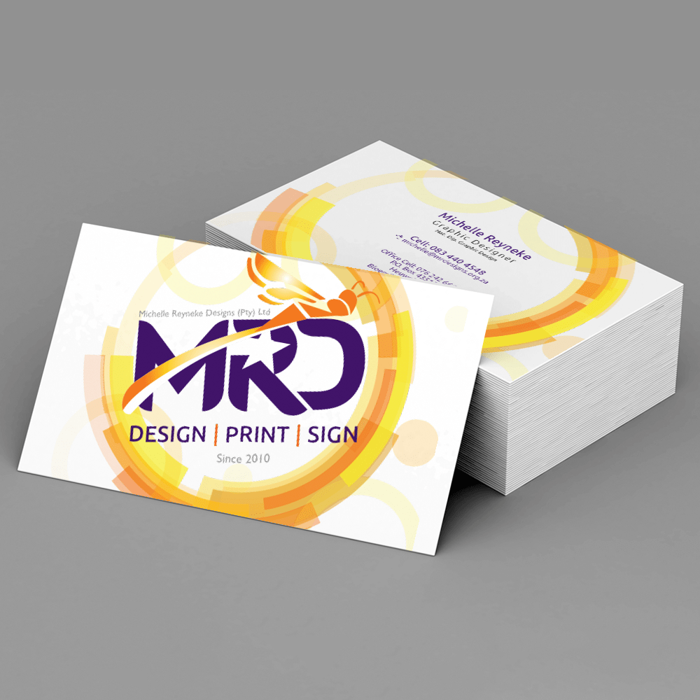 Business Cards - Paper Media & Printing - MRD Designs